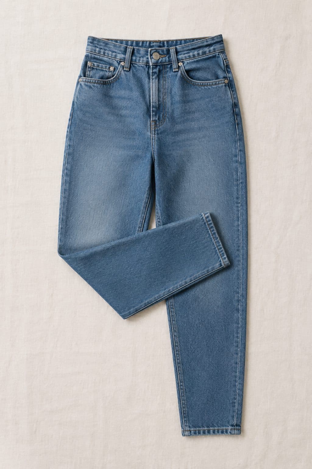 Tapered Mid, laid flat on linen