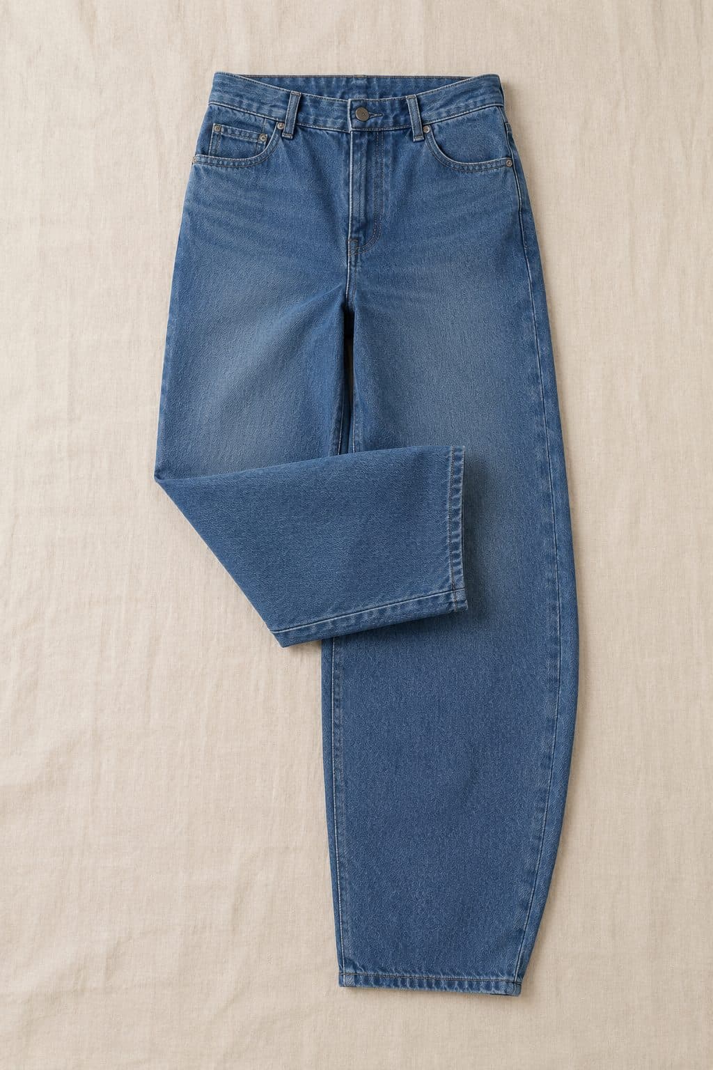 Barrel Leg, laid flat on linen