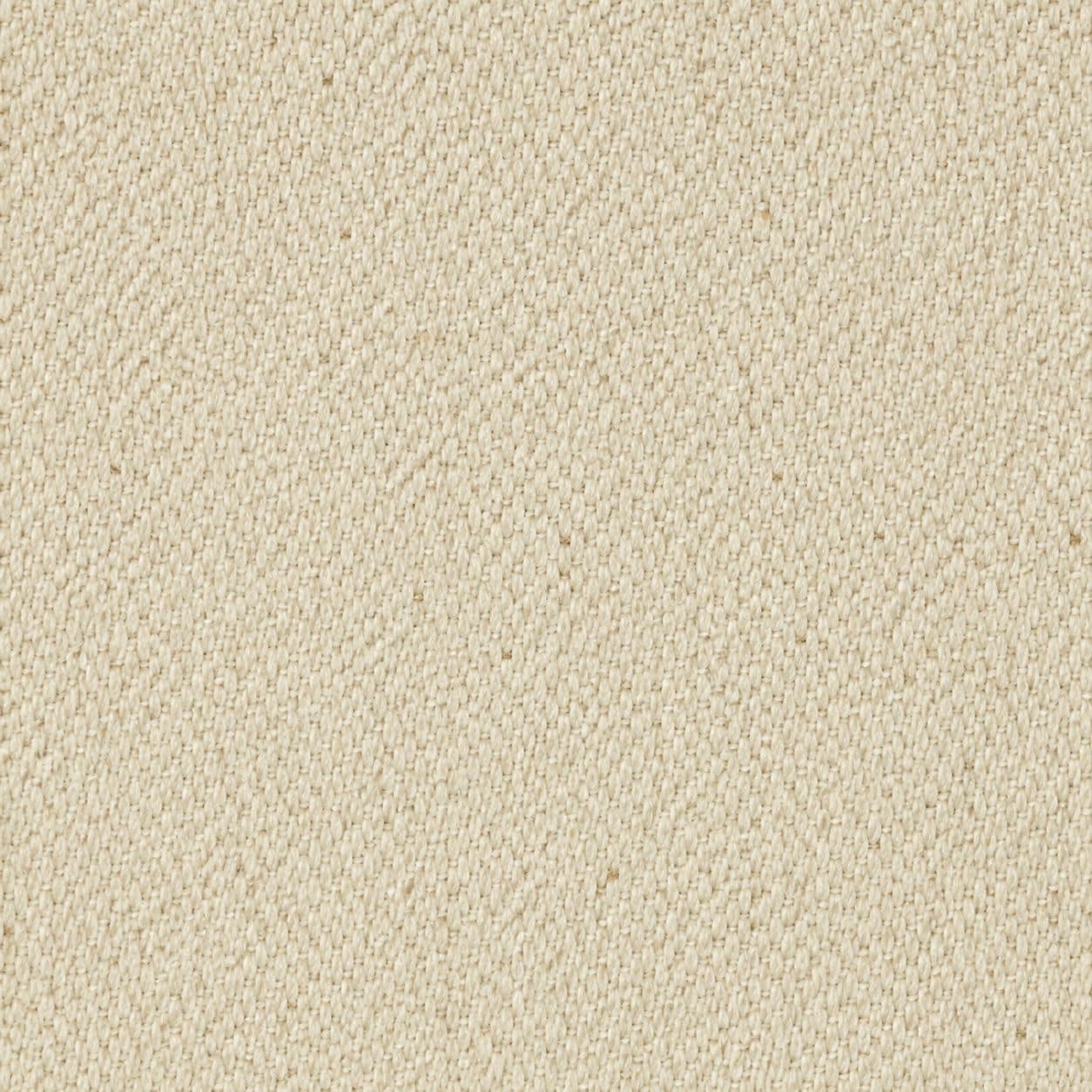 Macro of ecru denim, twill line visible